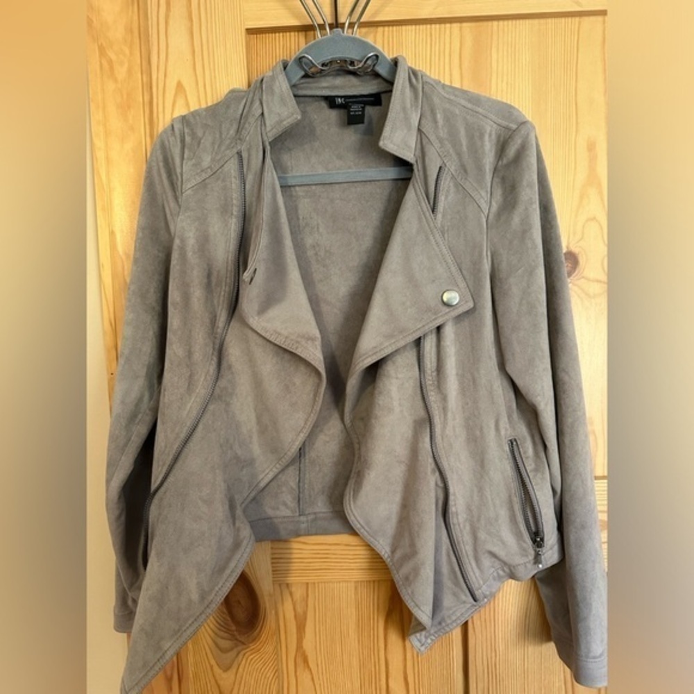 Women’s Blazer Coat Size Medium -  Zippers Are For The Look - Does Not Zip